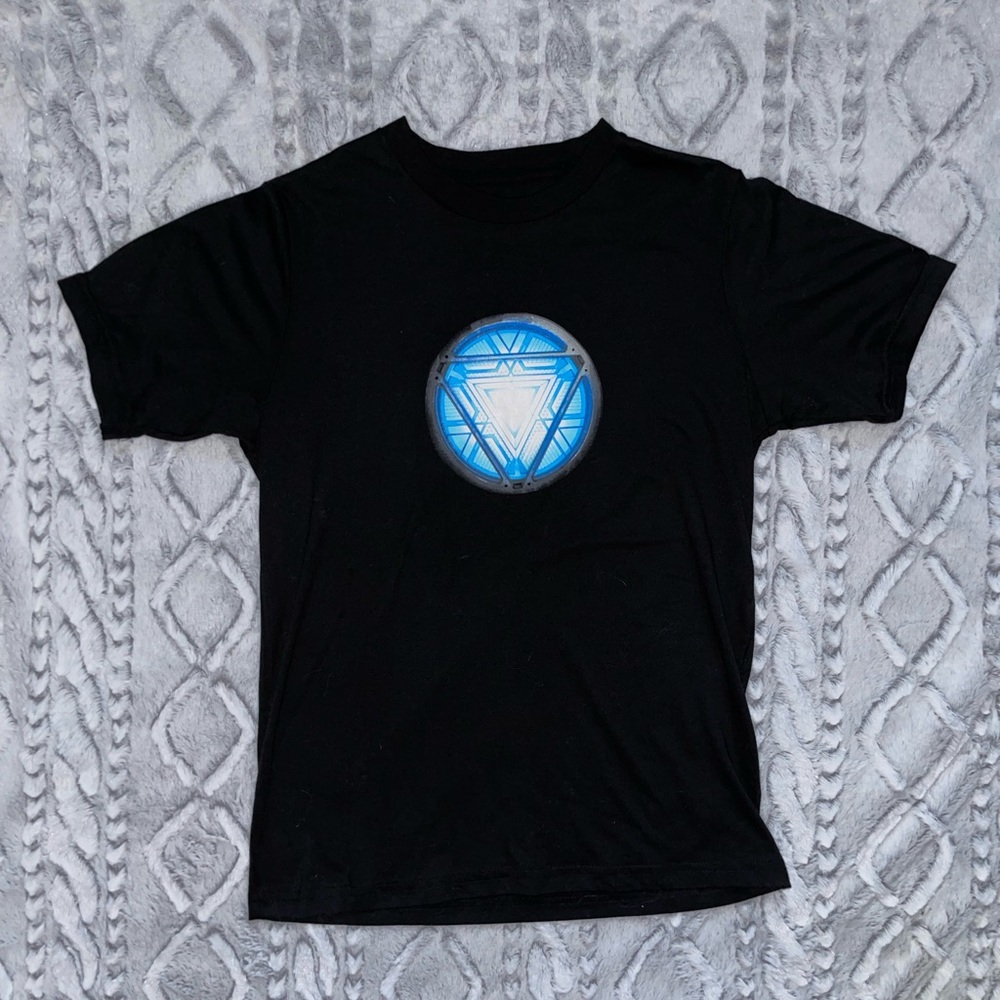 Hot Topic Iron Man Arc Reactor Tee